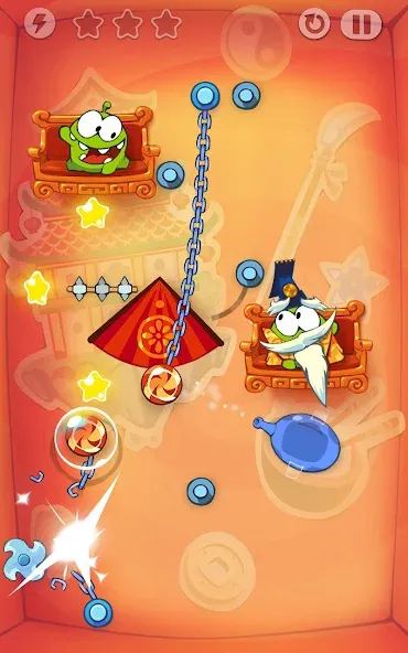 Cut the Rope: Time Travel (Сат зе Роуп)  [МОД Меню] Screenshot 5