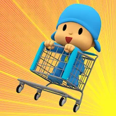 Взлом Pocoyo Run & Fun: Cartoon Jump  [МОД Unlimited Money] - полная версия apk на Андроид