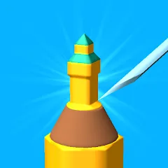 Взломанная Carve The Pencil (Карв зе Пенсил)  [МОД Menu] - стабильная версия apk на Андроид