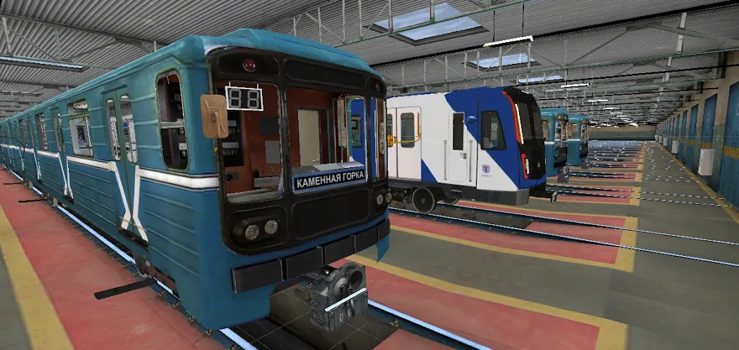 Minsk Subway Simulator  [МОД Mega Pack] Screenshot 1