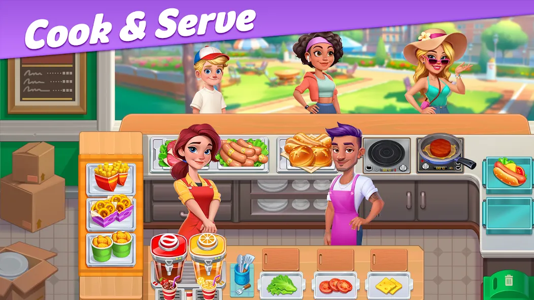 Restaurant Rescue - Food Games (Ресторанный спасатель)  [МОД Menu] Screenshot 1