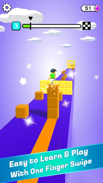 Block Surfer (Блок Серфер)  [МОД Unlocked] Screenshot 1