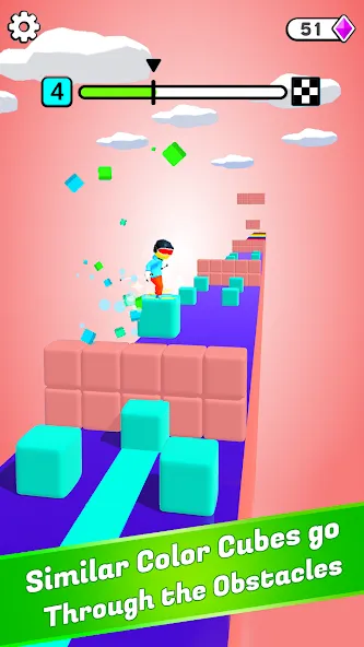 Block Surfer (Блок Серфер)  [МОД Unlocked] Screenshot 2