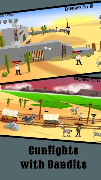 El Gringo: Wild West Cowboy (Эль Гринго)  [МОД Unlimited Money] Screenshot 5