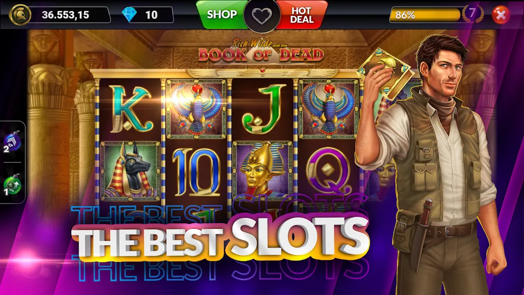 SpinArena Online Casino Slots (СпинАрена Онлайн Казино Слоты)  [МОД Много монет] Screenshot 3