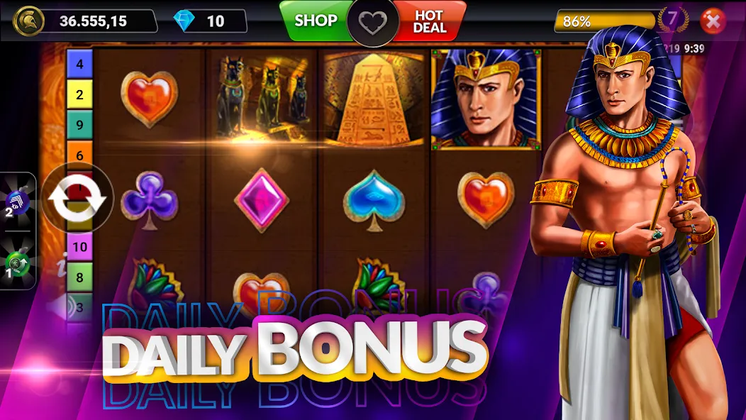 SpinArena Online Casino Slots (СпинАрена Онлайн Казино Слоты)  [МОД Много монет] Screenshot 4