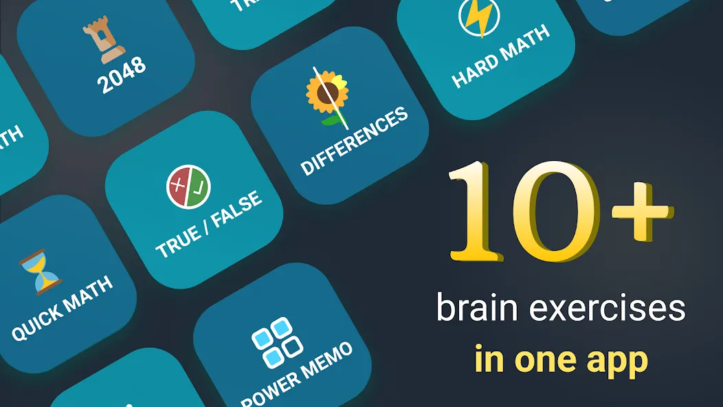 Math Games: Brain iq riddles  [МОД Все открыто] Screenshot 1