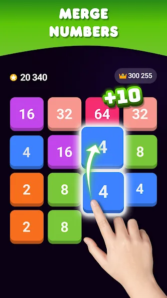 2048: Puzzle Game! Merge Block (Две тысячи сорок восемь)  [МОД Unlimited Money] Screenshot 1