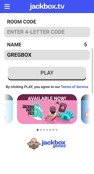 gregbox - jackbox player (грегбокс)  [МОД Menu] Screenshot 1