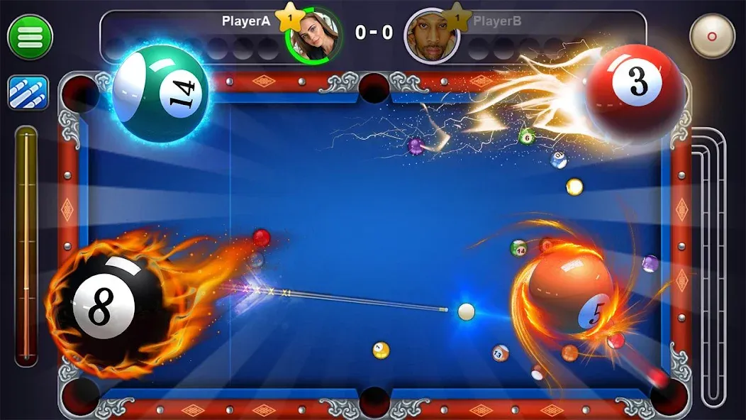 8 Ball Live - Billiards Games (Бол Лайв)  [МОД Unlimited Money] Screenshot 3