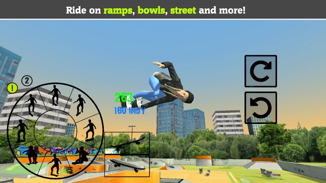 Skateboard FE3D 2 (Скейтборд 3D 2)  [МОД Меню] Screenshot 5