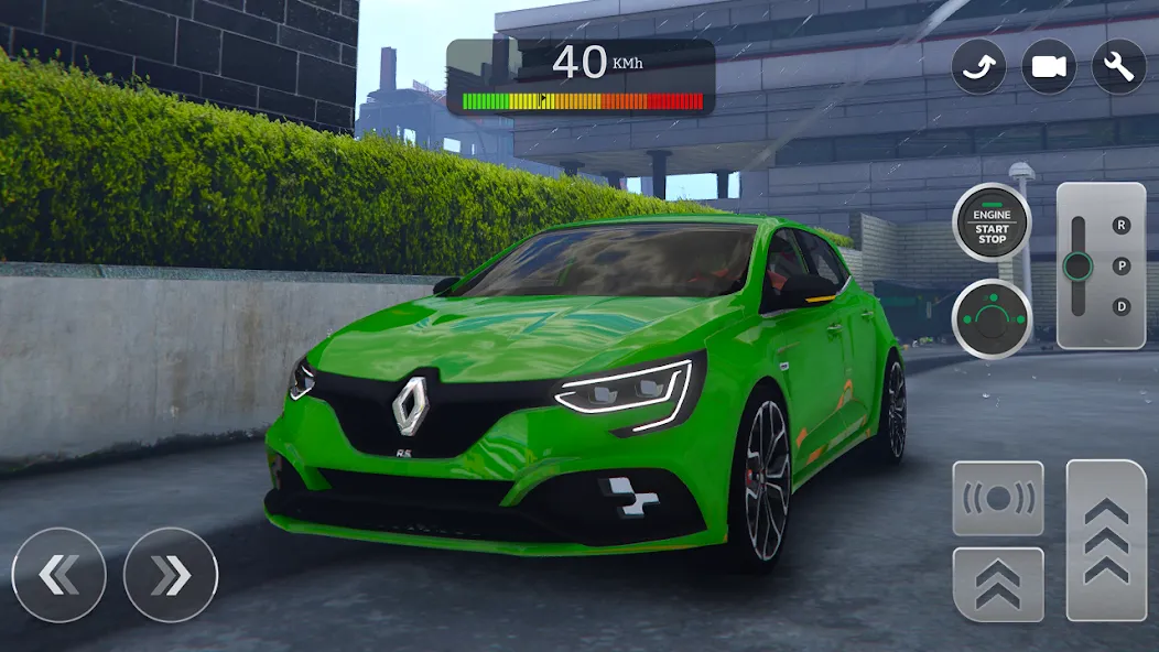 Renault Megane RS Simulator (Рено Меган  Симулятор)  [МОД Unlimited Money] Screenshot 2