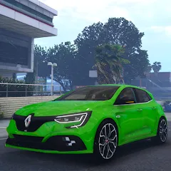 Скачать взломанную Renault Megane RS Simulator (Рено Меган  Симулятор)  [МОД Unlimited Money] - последняя версия apk на Андроид