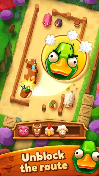 Farm Jam: Animal Parking Game (Фарм Джам)  [МОД Menu] Screenshot 1