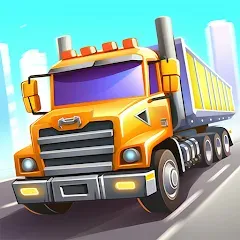 Взломанная Transit King: Truck Simulator (Транзит Кинг Тайкун)  [МОД Бесконечные монеты] - полная версия apk на Андроид