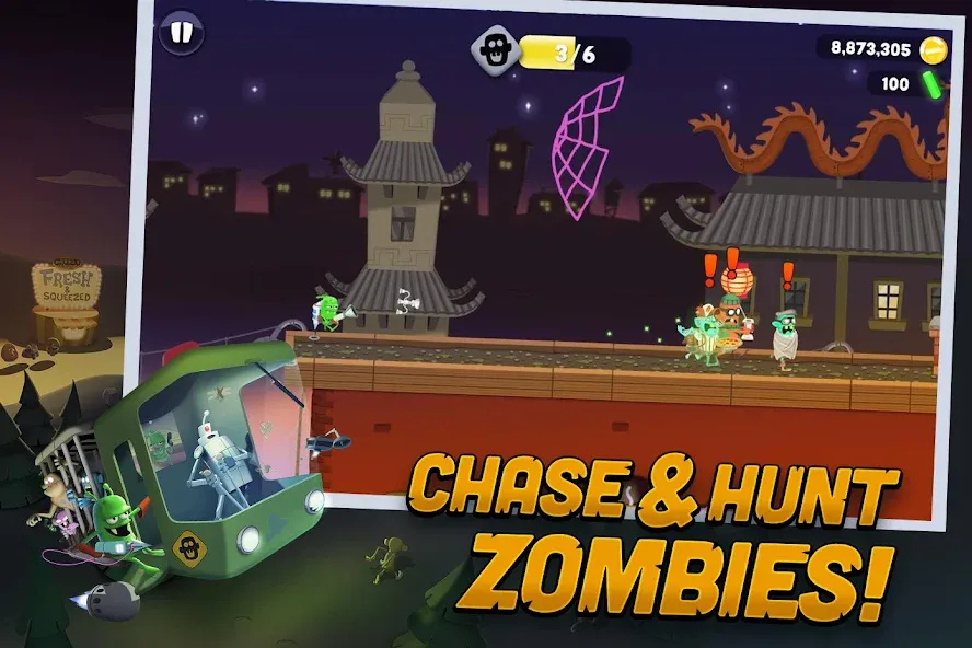 Zombie Catchers : Hunt & sell (Зомби Кэтчерс)  [МОД Unlocked] Screenshot 1