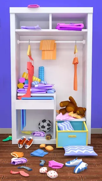 Fill the Closet: Organize Game (Фил зе Клозет)  [МОД Меню] Screenshot 1