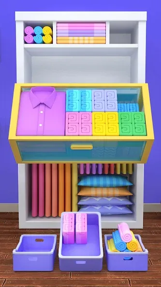 Fill the Closet: Organize Game (Фил зе Клозет)  [МОД Меню] Screenshot 3