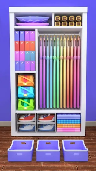 Fill the Closet: Organize Game (Фил зе Клозет)  [МОД Меню] Screenshot 4