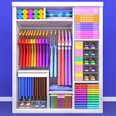 Взлом Fill the Closet: Organize Game (Фил зе Клозет)  [МОД Меню] - полная версия apk на Андроид