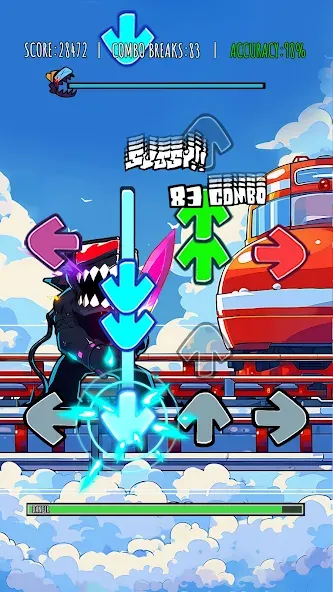 Music Rhythm Battle Night  [МОД Unlimited Money] Screenshot 1