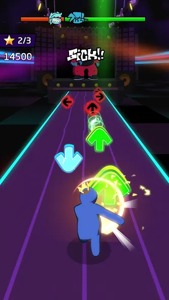 Blade Night : Rhythm Saber (Блейд Найт)  [МОД Много денег] Screenshot 2