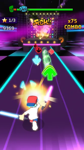 Blade Night : Rhythm Saber (Блейд Найт)  [МОД Много денег] Screenshot 3