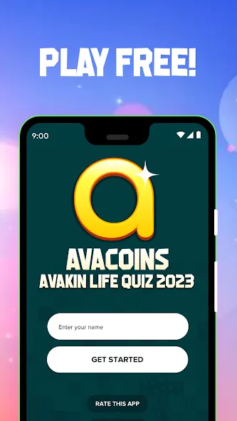 AvaCoins Quiz for Avakin Life (Квиз для  )  [МОД Menu] Screenshot 1