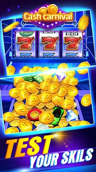 Cash Carnival Coin Pusher Game (Кэш Карнавал Монетный Толкатель Игра)  [МОД Mega Pack] Screenshot 3