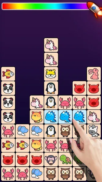 Match Animal - Match Game (Матч Зверь Матч Игра)  [МОД Все открыто] Screenshot 1