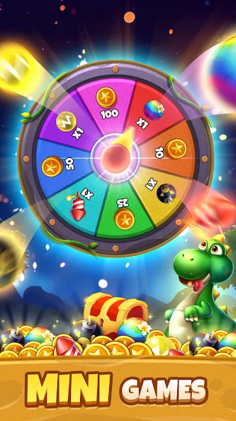 Bubble Shooter Primitive Eggs (Бабл Шутер Примитивные Яйца)  [МОД Все открыто] Screenshot 1