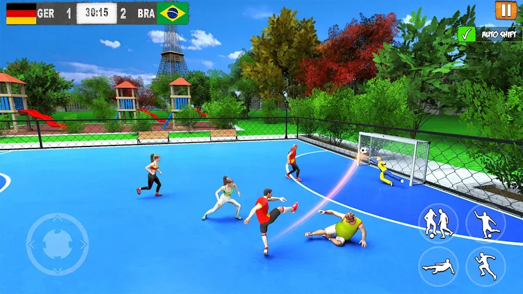 Street Football: Futsal Games (Стрит Футбол)  [МОД Unlocked] Screenshot 1