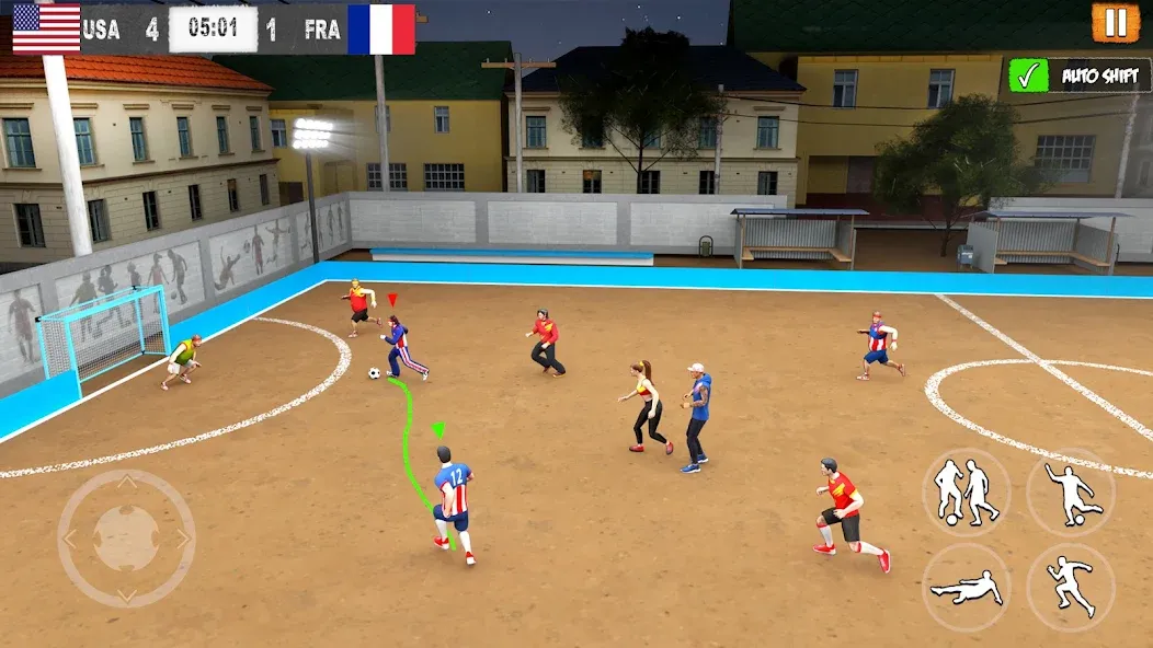 Street Football: Futsal Games (Стрит Футбол)  [МОД Unlocked] Screenshot 3