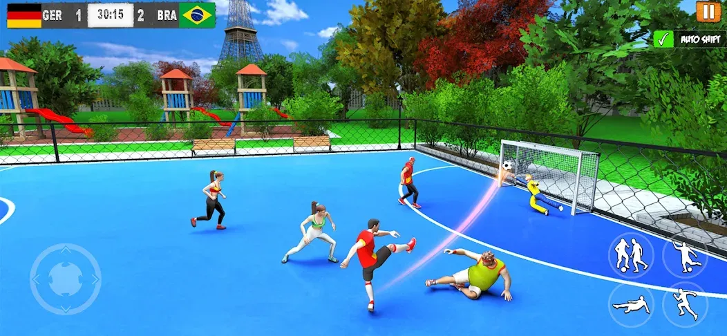 Street Football: Futsal Games (Стрит Футбол)  [МОД Unlocked] Screenshot 5