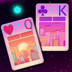 Скачать взлом FLICK SOLITAIRE - Card Games (ФЛИКК)  [МОД Много монет] - стабильная версия apk на Андроид