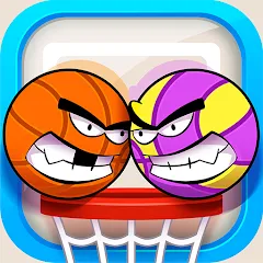 Скачать взломанную Your Balls: Basketball Game (Йоур Баллс)  [МОД Много денег] - полная версия apk на Андроид