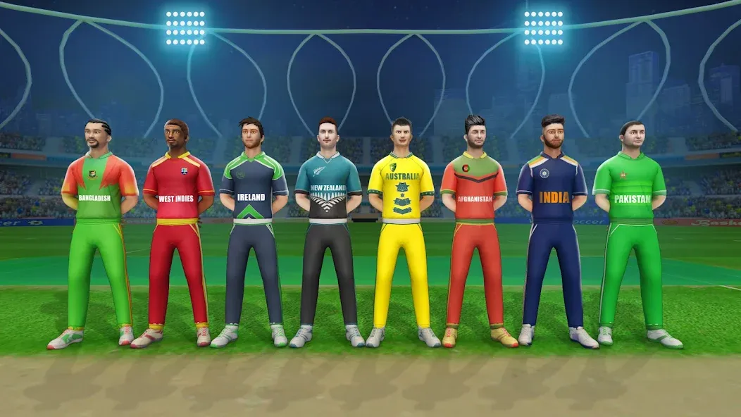 World Cricket Games :T20 Cup (Ворлд Крикет Геймс)  [МОД Unlocked] Screenshot 5