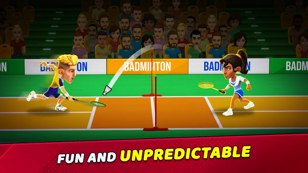 Badminton Clash 3D (Бадминтон Клаш 3D)  [МОД Menu] Screenshot 2