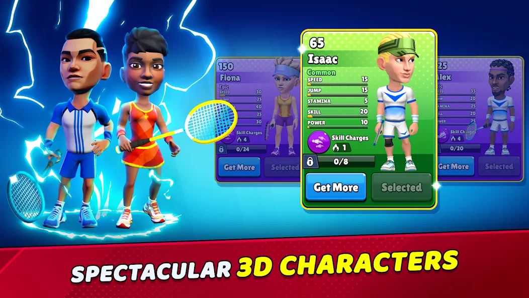 Badminton Clash 3D (Бадминтон Клаш 3D)  [МОД Menu] Screenshot 5