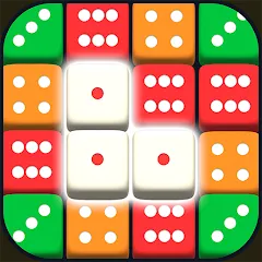 Скачать взломанную Dice Craft - Merge Puzzle (Дайс Крафт)  [МОД Unlocked] - полная версия apk на Андроид