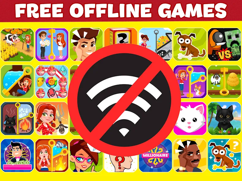 Offline Games: don't need wifi  [МОД Mega Pack] Screenshot 5