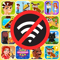 Скачать взломанную Offline Games: don't need wifi  [МОД Mega Pack] - стабильная версия apk на Андроид