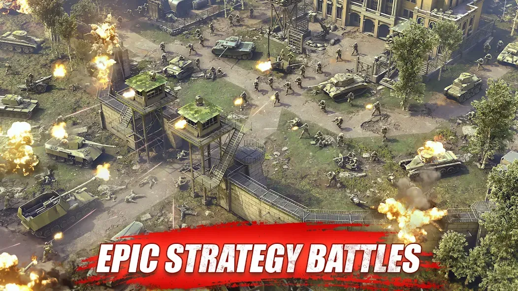 Heroes of War: Idle army game (Герои войны)  [МОД Mega Pack] Screenshot 5