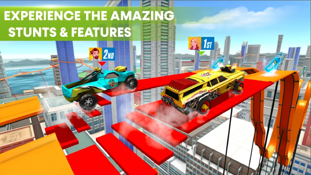 Race Off - Monster Truck Games  [МОД Много денег] Screenshot 2