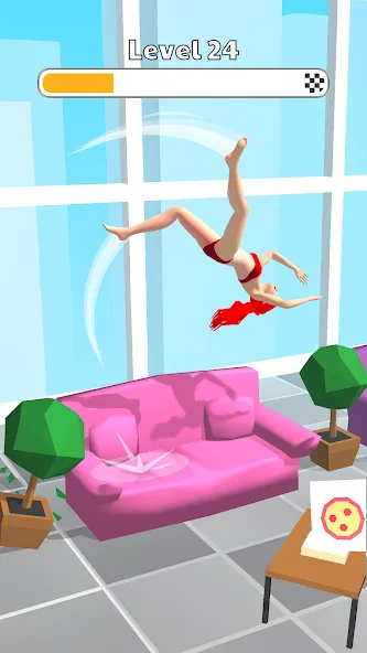 Human Flip: Jump Master Game (Хуман Флип)  [МОД Много денег] Screenshot 1