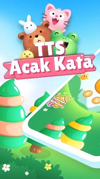 Acak Kata - Teka Teki Silang (Ацак Ката)  [МОД Mega Pack] Screenshot 1