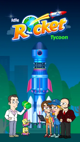 Idle Rocket Tycoon (Айдл Рокет Тайкун)  [МОД Меню] Screenshot 5