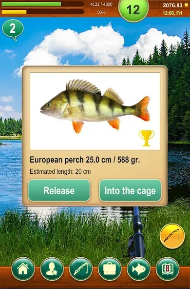 Fishing Baron - fishing game  [МОД Много денег] Screenshot 3