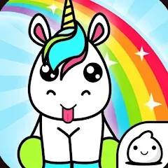 Взлом Unicorn Evolution Merge Kawaii (Юникорн Эволюшн Мерж Кавай)  [МОД Много монет] - стабильная версия apk на Андроид