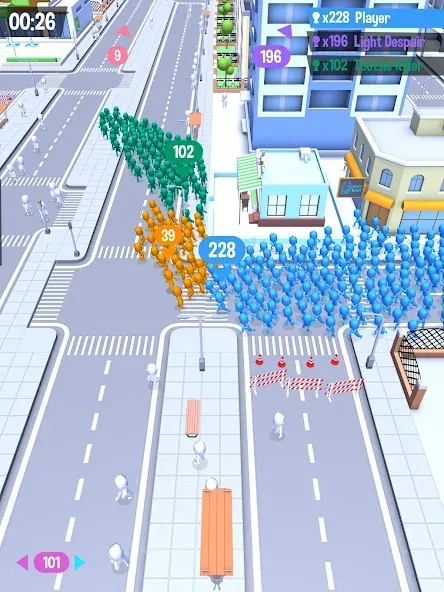 Crowd City (Крауд Сити)  [МОД Unlocked] Screenshot 5